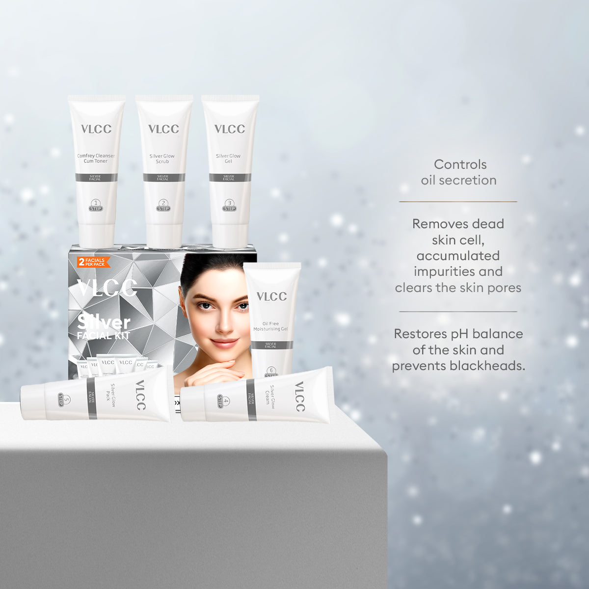 Silver Facial Kit - 60 g