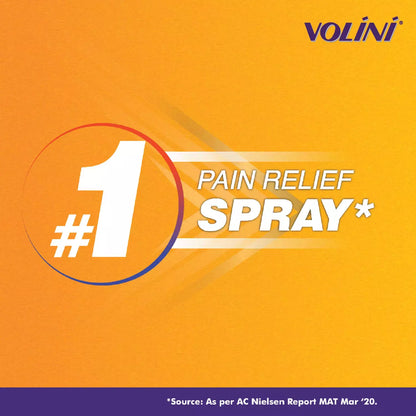 Volini Pain Relief Spray - Long Lasting, 100 g