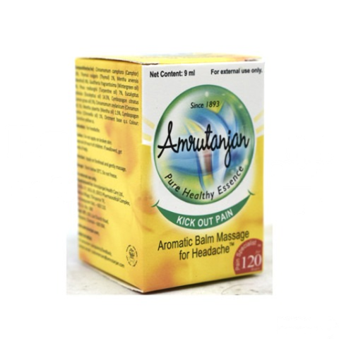Amrutanjan Aromatic Balm for Headache - 9 ml